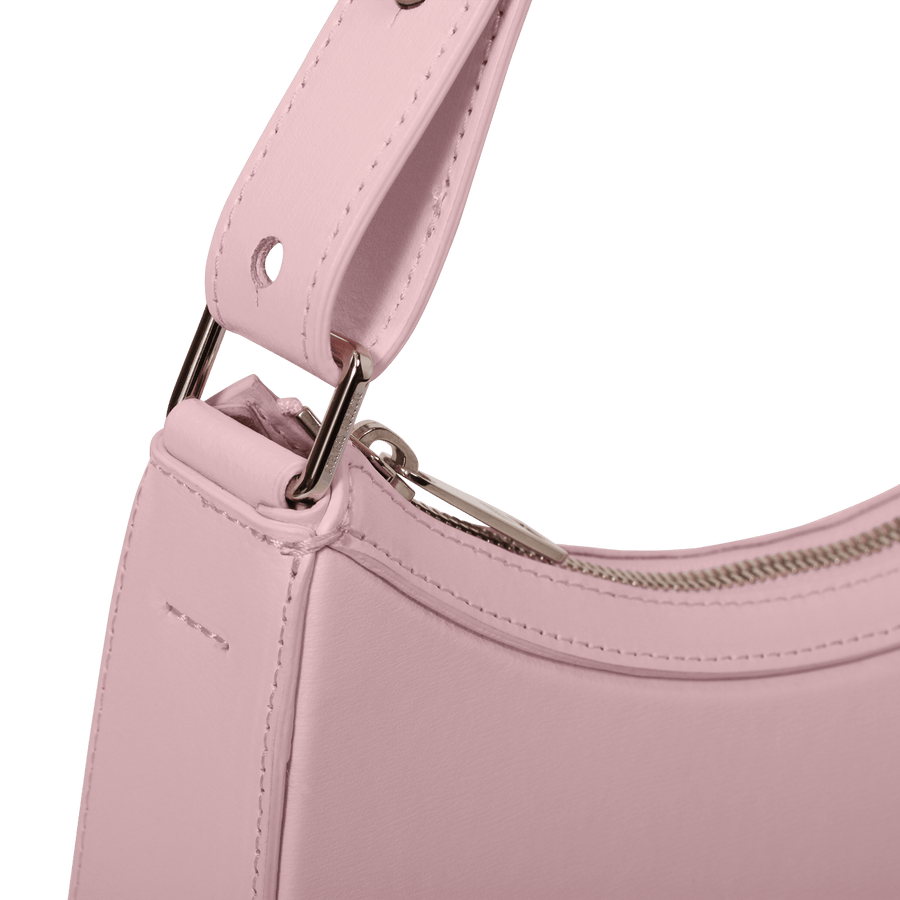 Marceau Silver Edition - Cuir Box Rose Pâle Ateliers Auguste