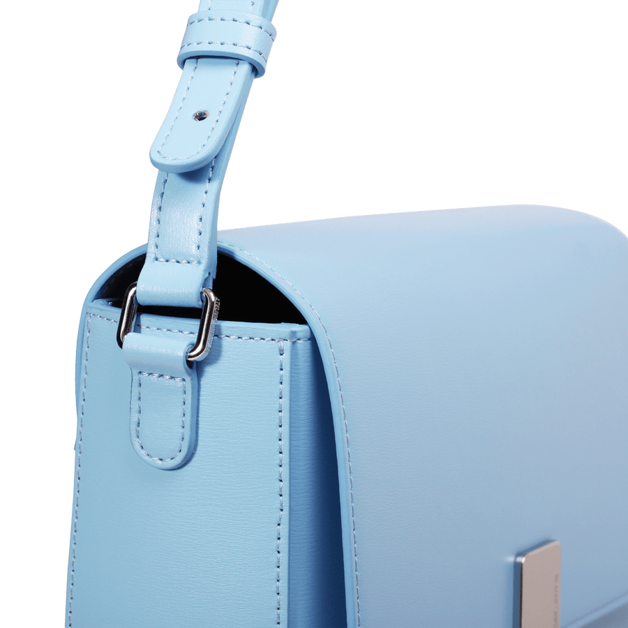 Monceau Silver Edition - Cuir Box Bleu Clair Ateliers Auguste