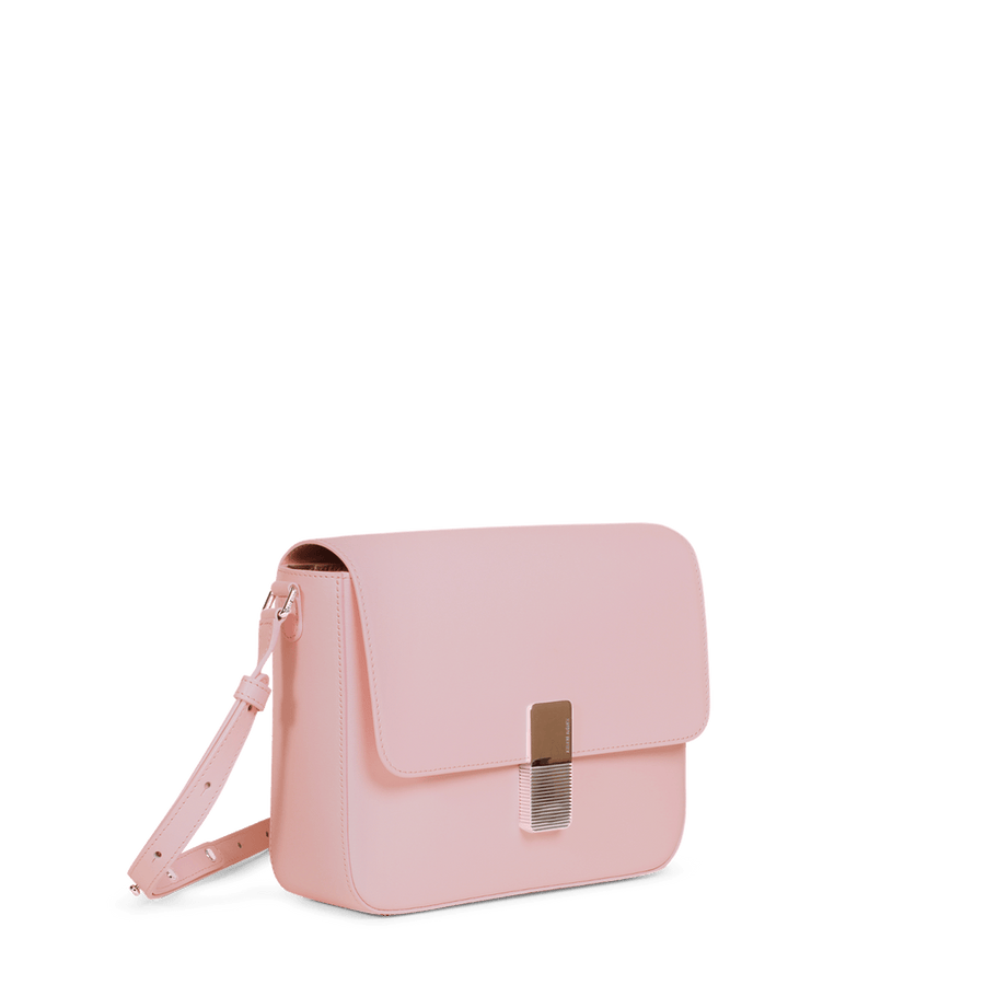 Monceau Silver Edition - Cuir Box Rose Pâle Ateliers Auguste