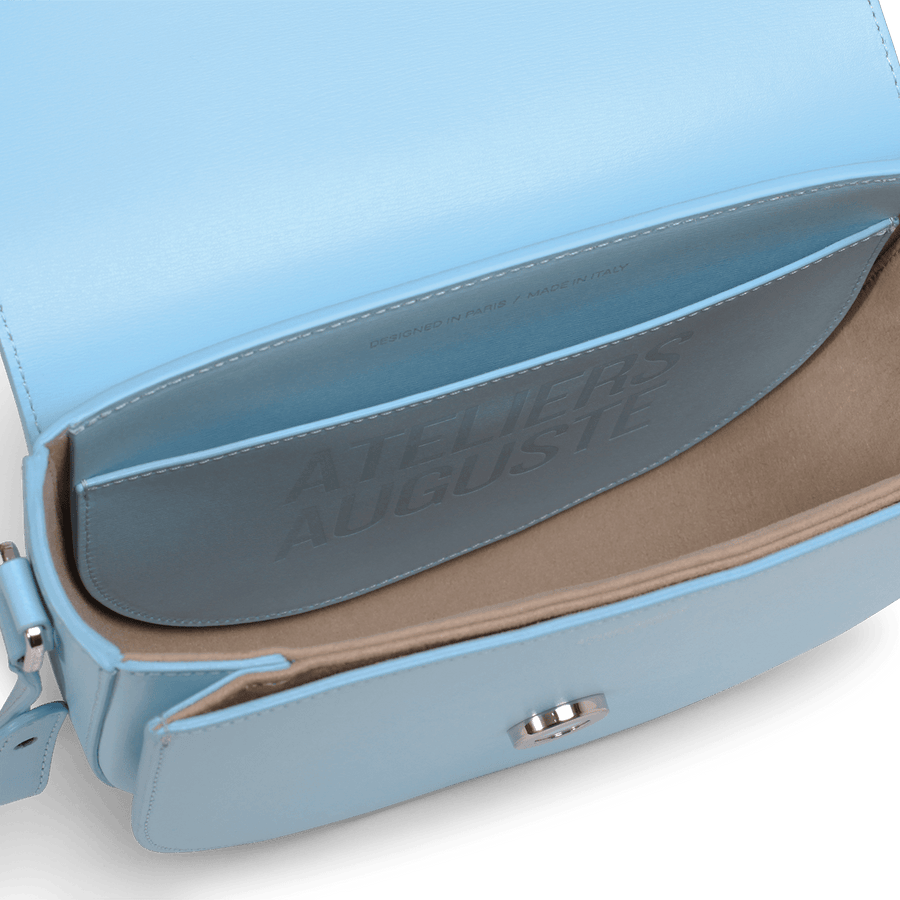 Sully Silver Edition - Cuir Box Bleu Clair Ateliers Auguste