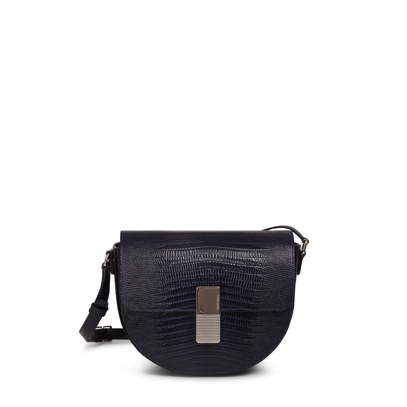 Sully Silver Edition - Night Blue Lizard Leather – Ateliers Auguste